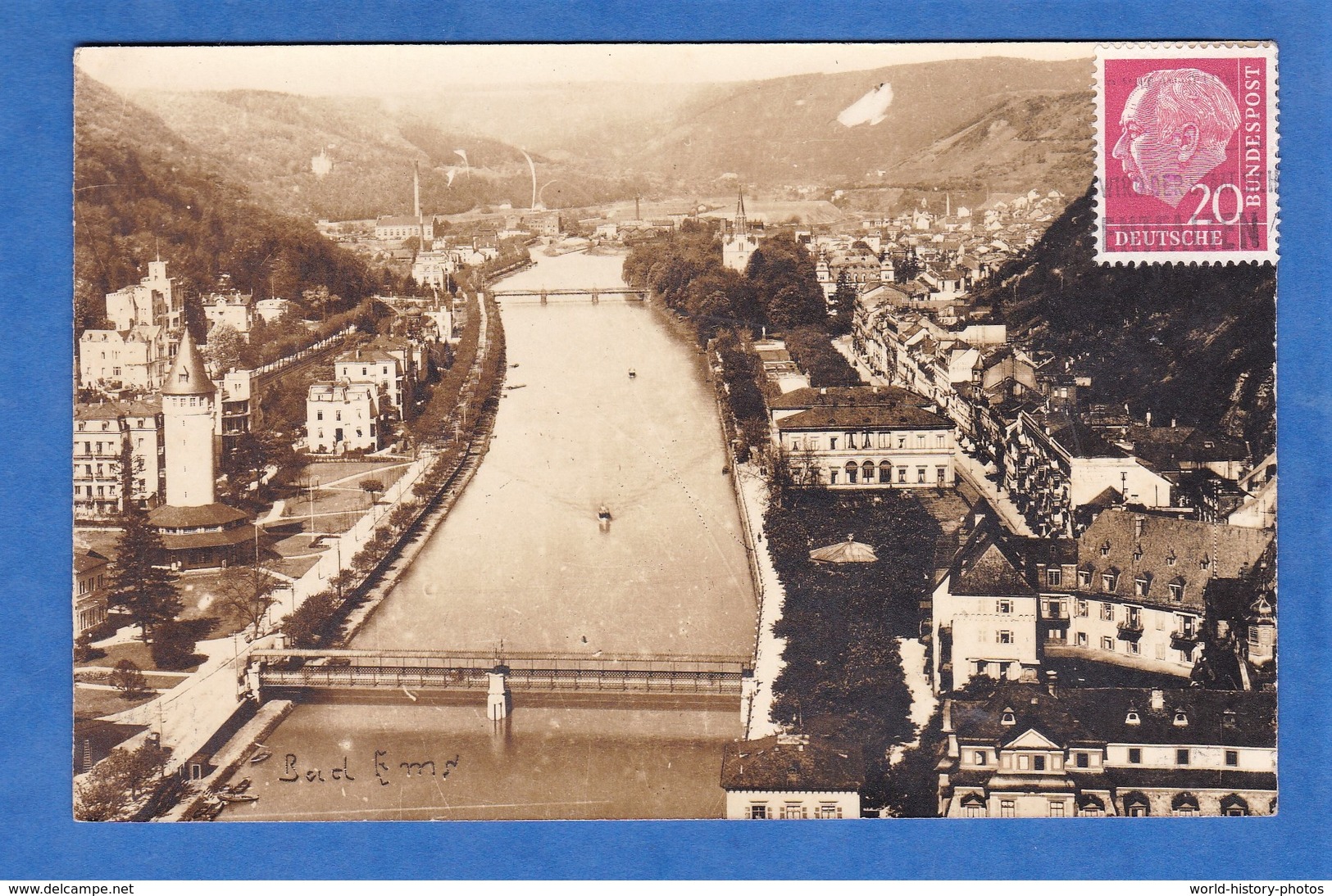 CPA Photo - BAD EMS - Vue Sur La Ville - Rheinland-Pfalz - Bad Ems