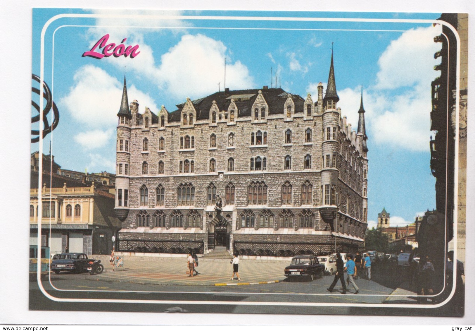 Leon, Plaza De San Marcelo, Spain, Unused Postcard [22393] - León