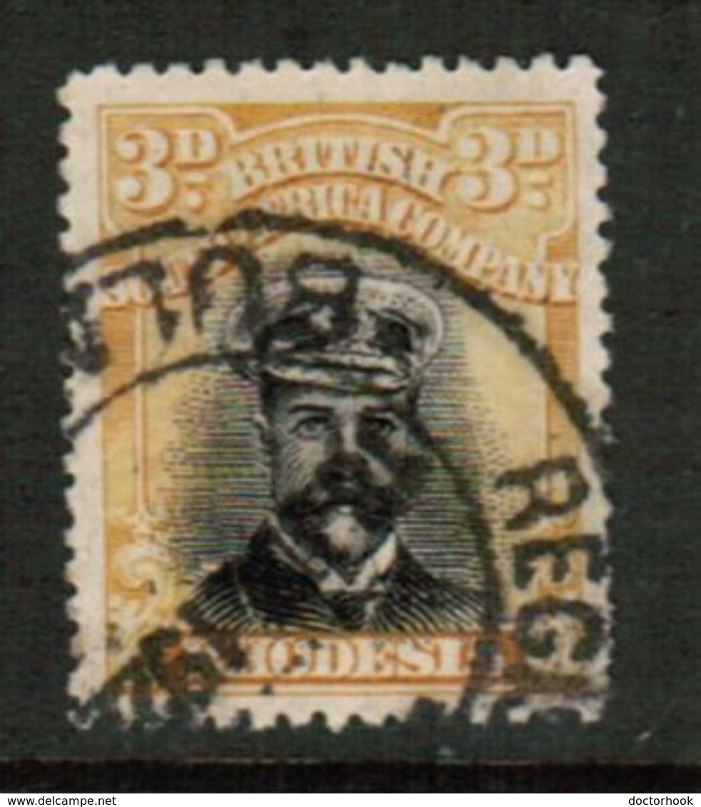 RHODESIA   Scott # 124 VF USED (Stamp Scan # 434) - Other & Unclassified