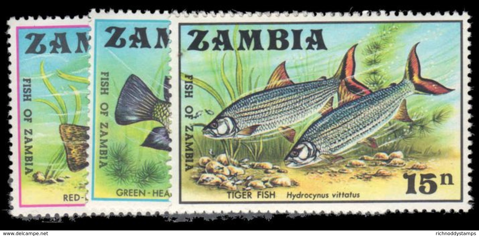 Zambia 1971 Fish Unmounted Mint. - Zambia (1965-...)