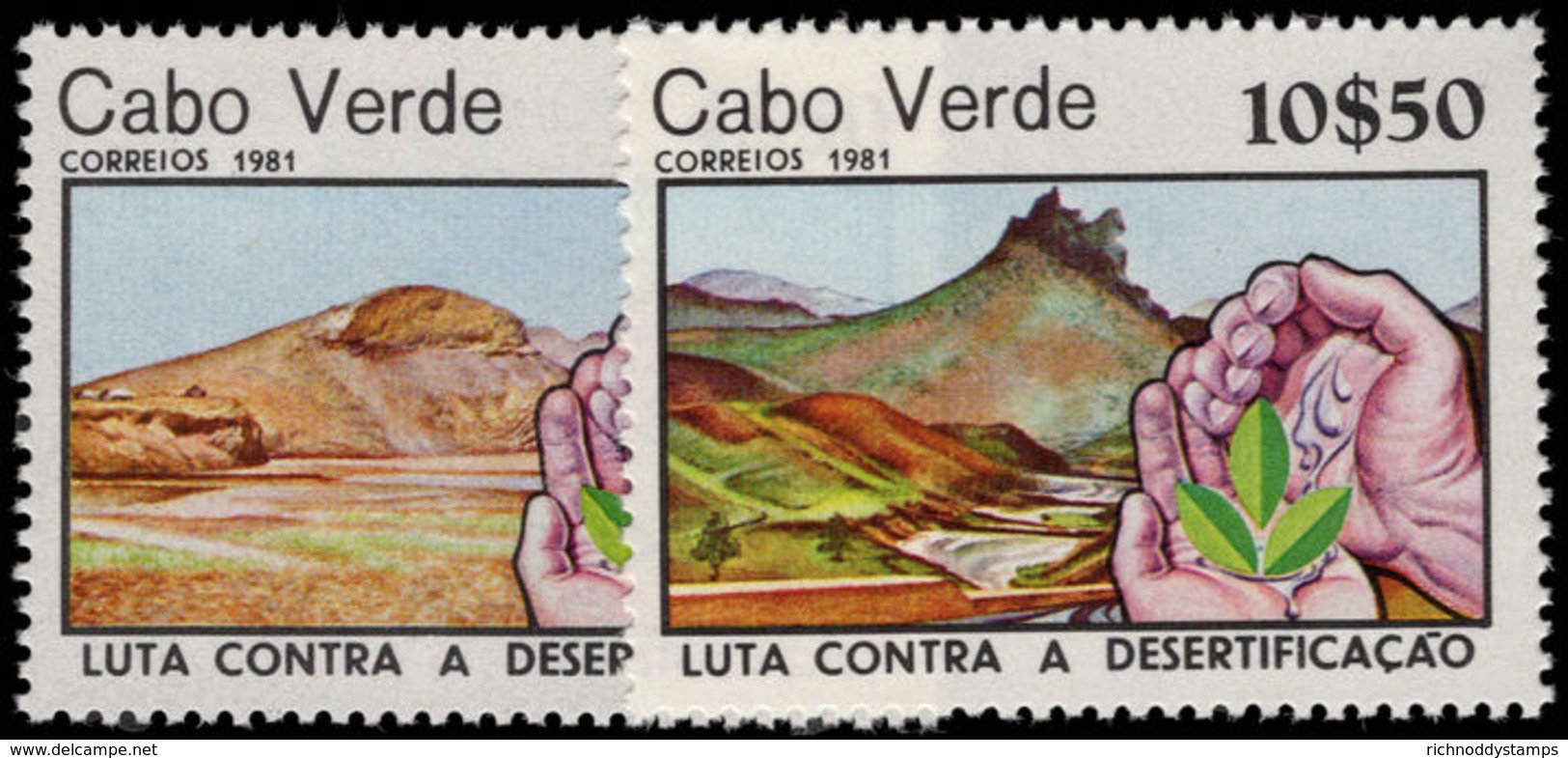 Cape Verde 1981 Desert Soil Erosion Unmounted Mint. - Cape Verde