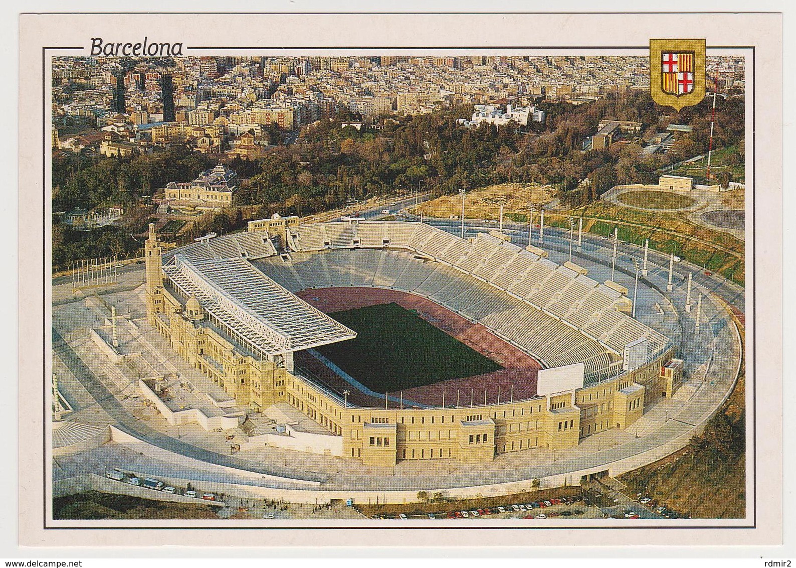 [994] OLYMPIC STADIUM (1992), Barcelona. Estadio, Stadio, Stade, Stadion.- Football, Soccer, Fútbol, Calcio, Fußball. - Calcio