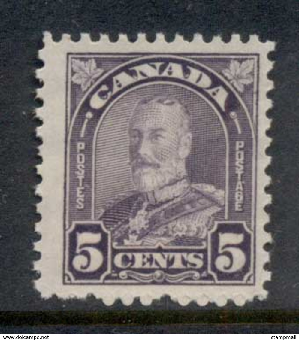 Canada 1930-31 KGV Portrait 5c Violet MLH - Other & Unclassified