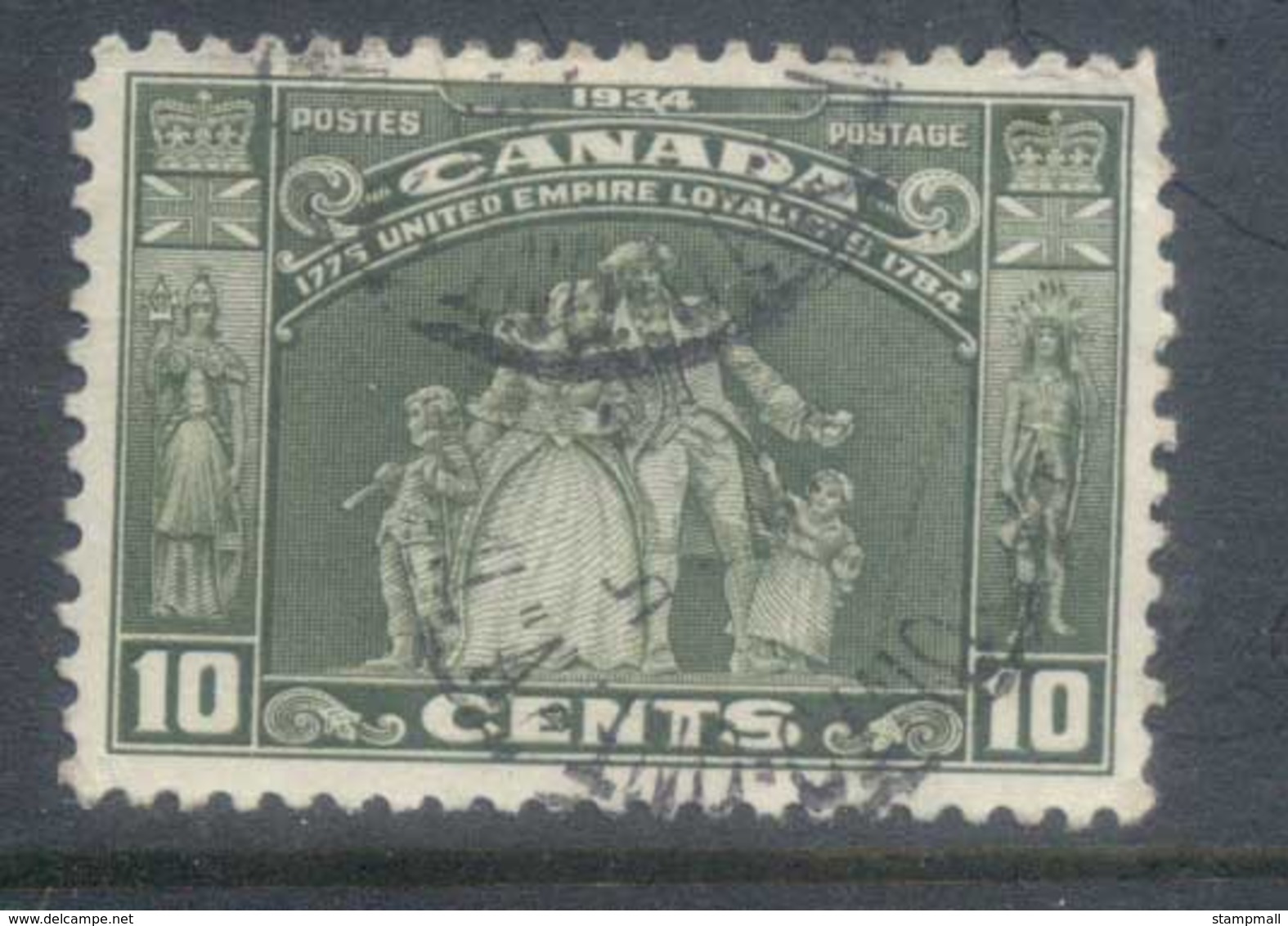 Canada 1934 Loyalists FU - Other & Unclassified