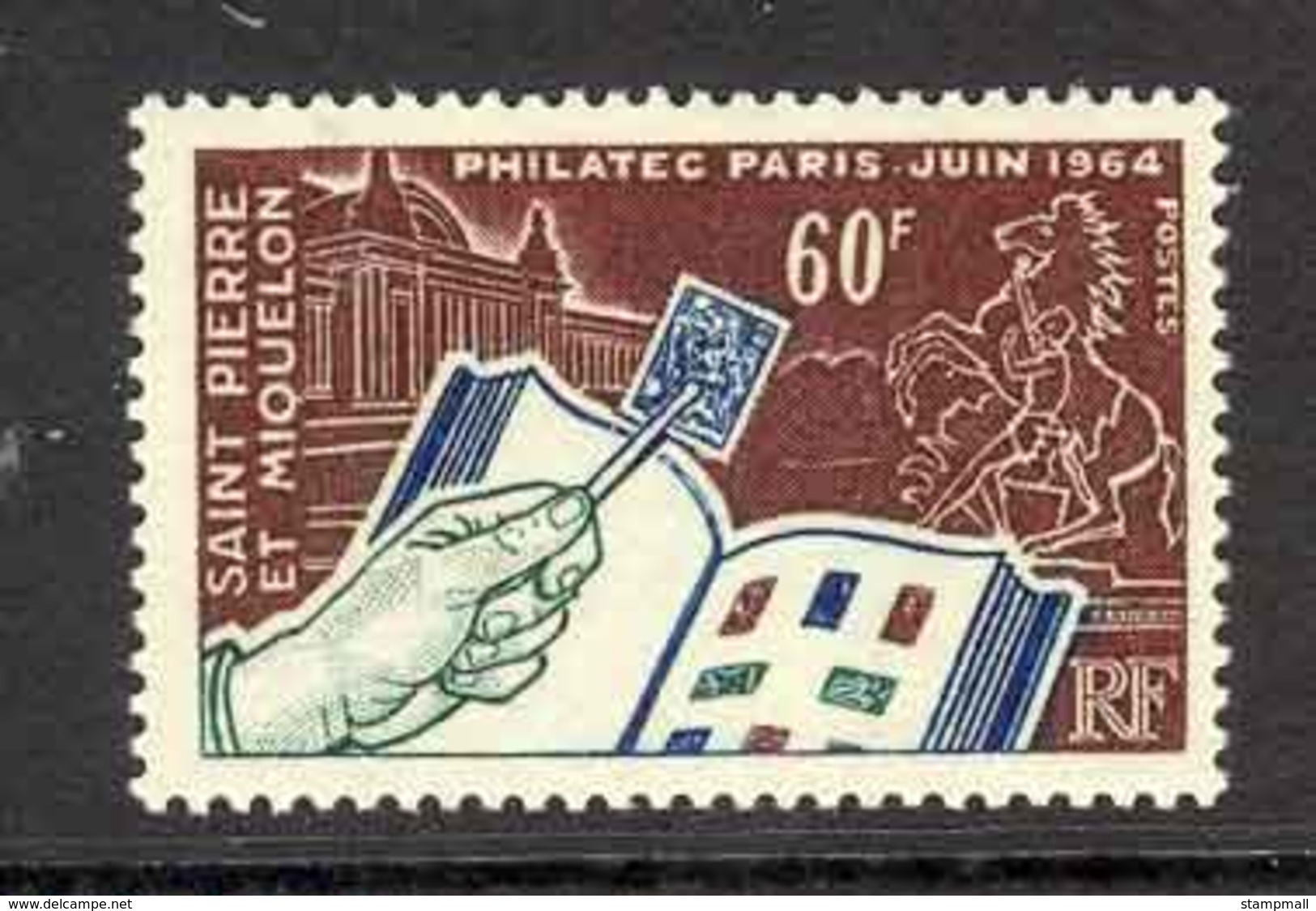 St Pierre & Miquelon 1964 60f Philately MUH Lot7643 - Ohne Zuordnung