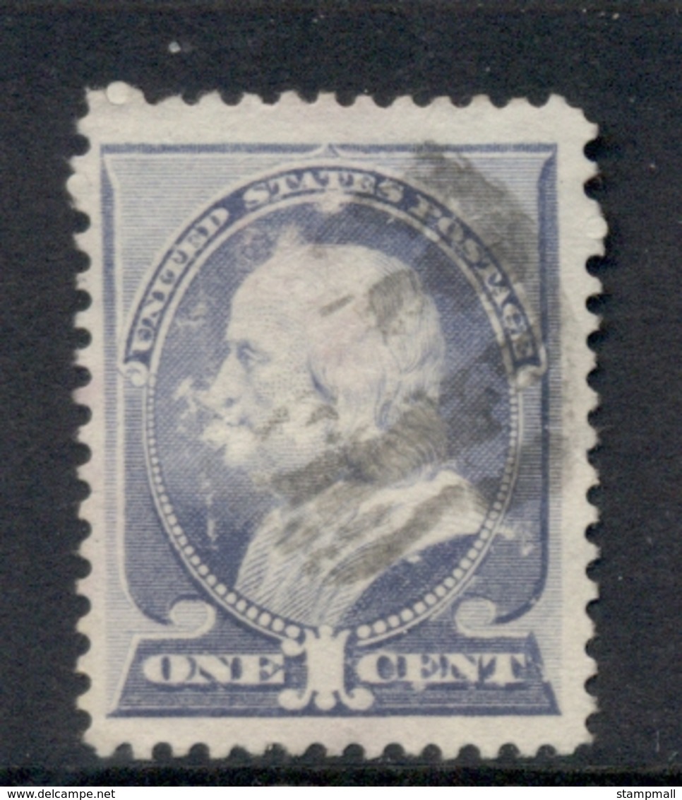 USA 1887 Sc#212 1c Franklin FU - Altri & Non Classificati