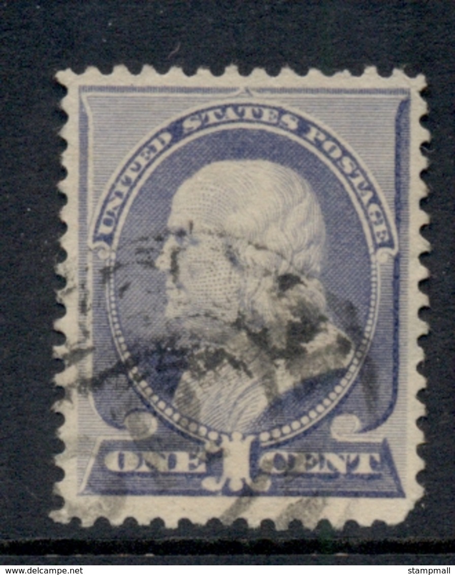 USA 1887 Sc#212 1c Franklin FU - Other & Unclassified
