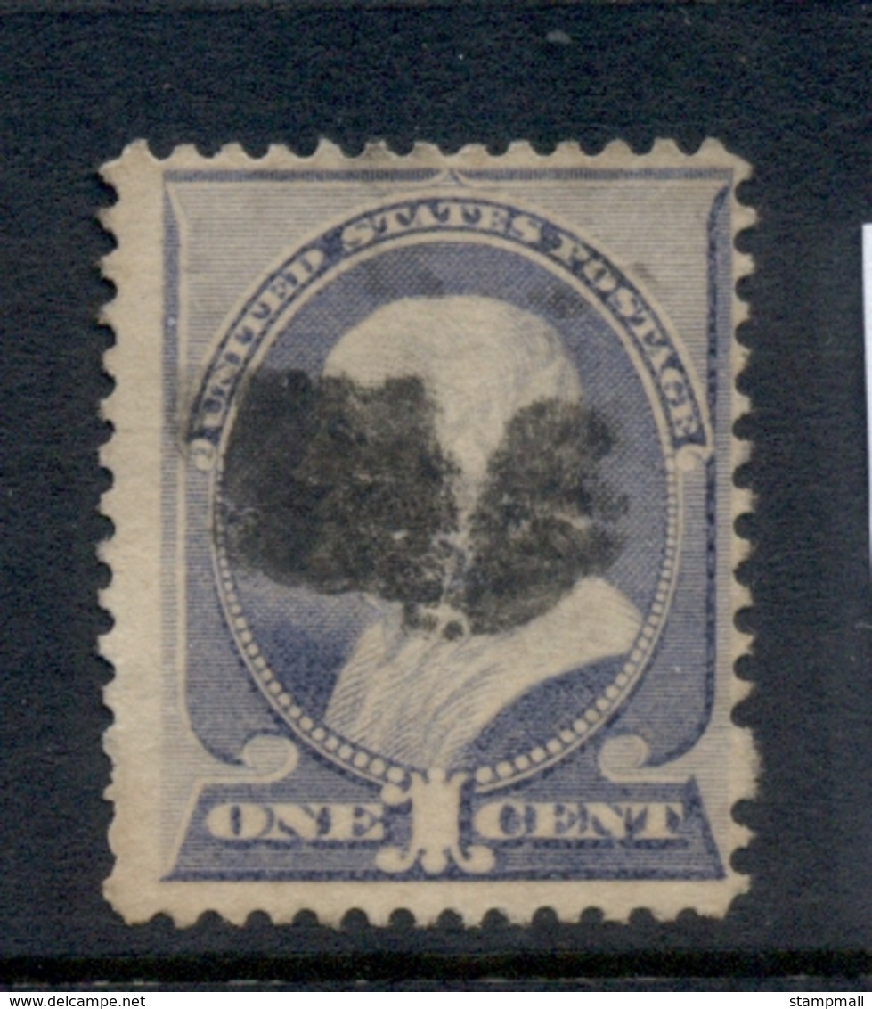 USA 1887 Sc#212 1c Franklin FU - Other & Unclassified