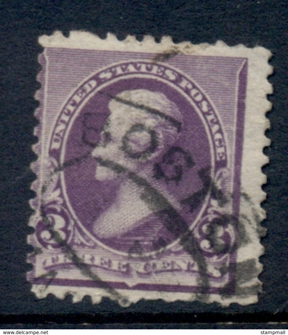 USA 1890-93 Sc#221 Jackson 3c FU - Other & Unclassified