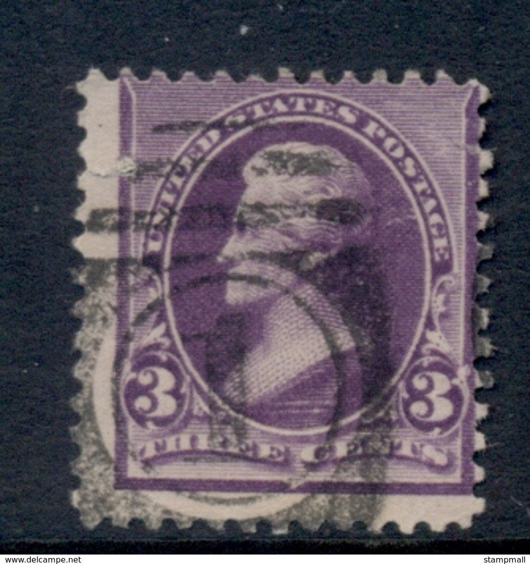 USA 1890-93 Sc#221 Jackson 3c FU - Other & Unclassified