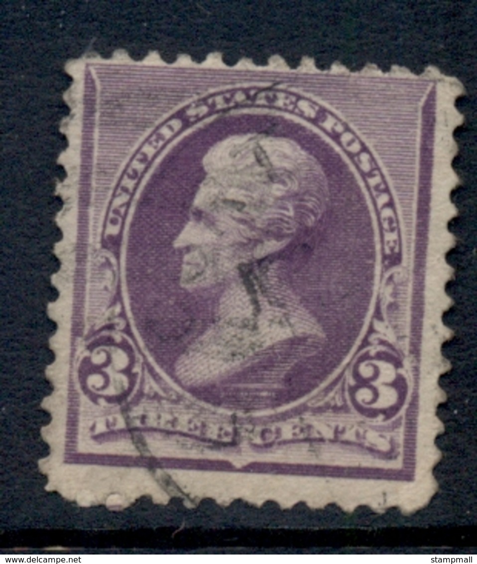 USA 1890-93 Sc#221 Jackson 3c FU - Other & Unclassified