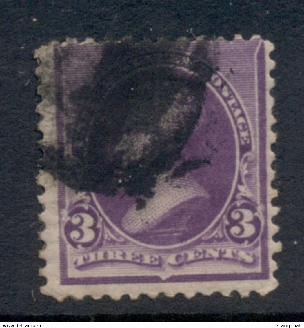 USA 1890-93 Sc#221 Jackson 3c FU - Other & Unclassified