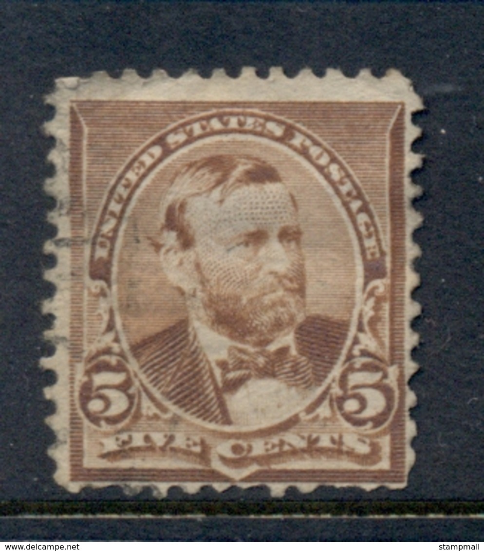 USA 1890-93 Sc#223 Ulysses Grant 5c FU - Altri & Non Classificati