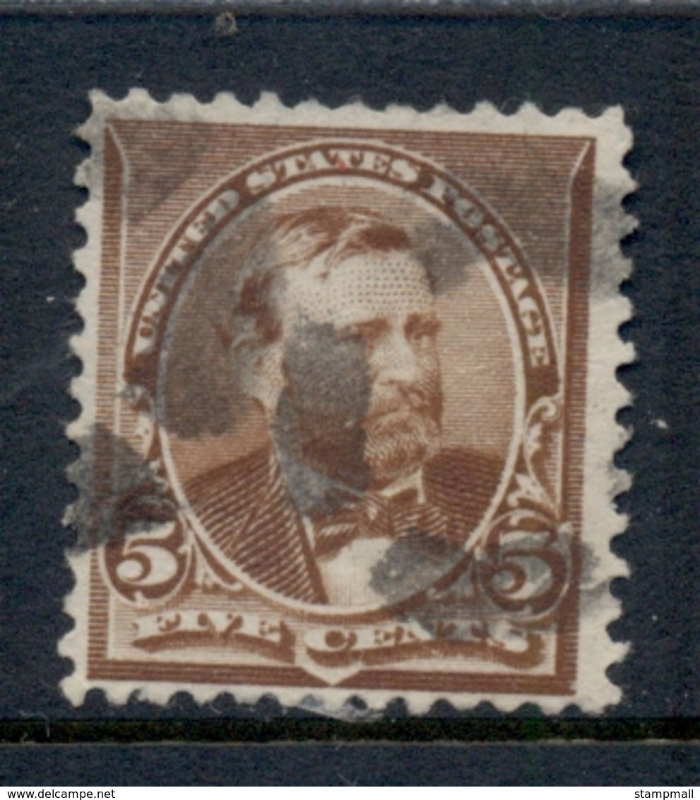 USA 1890-93 Sc#223 Ulysses Grant 5c FU - Altri & Non Classificati