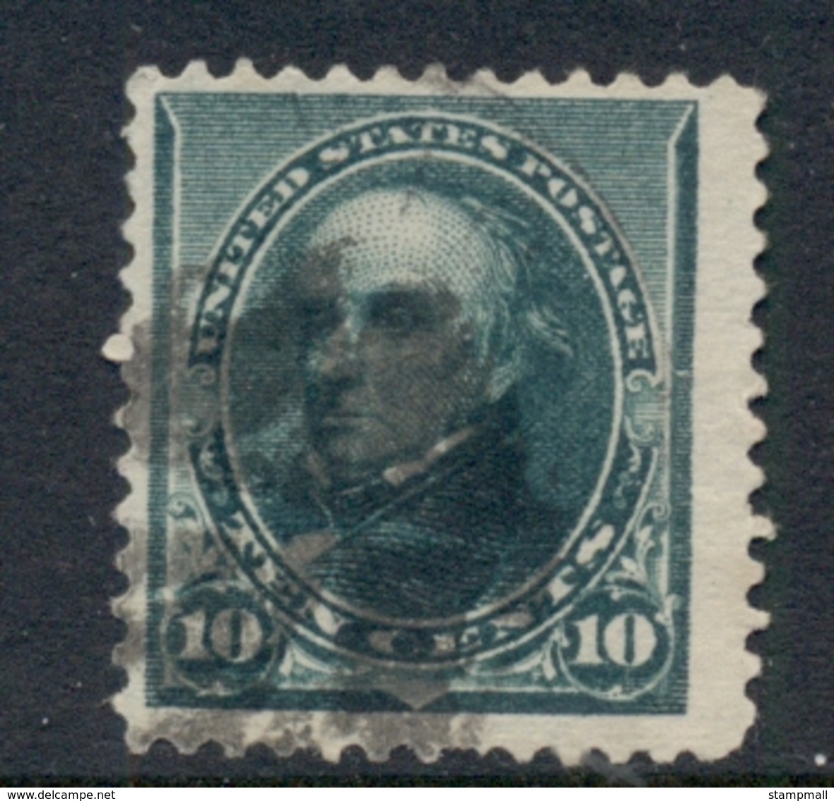 USA 1890-93 Sc#226 Webster 10c FU - Other & Unclassified