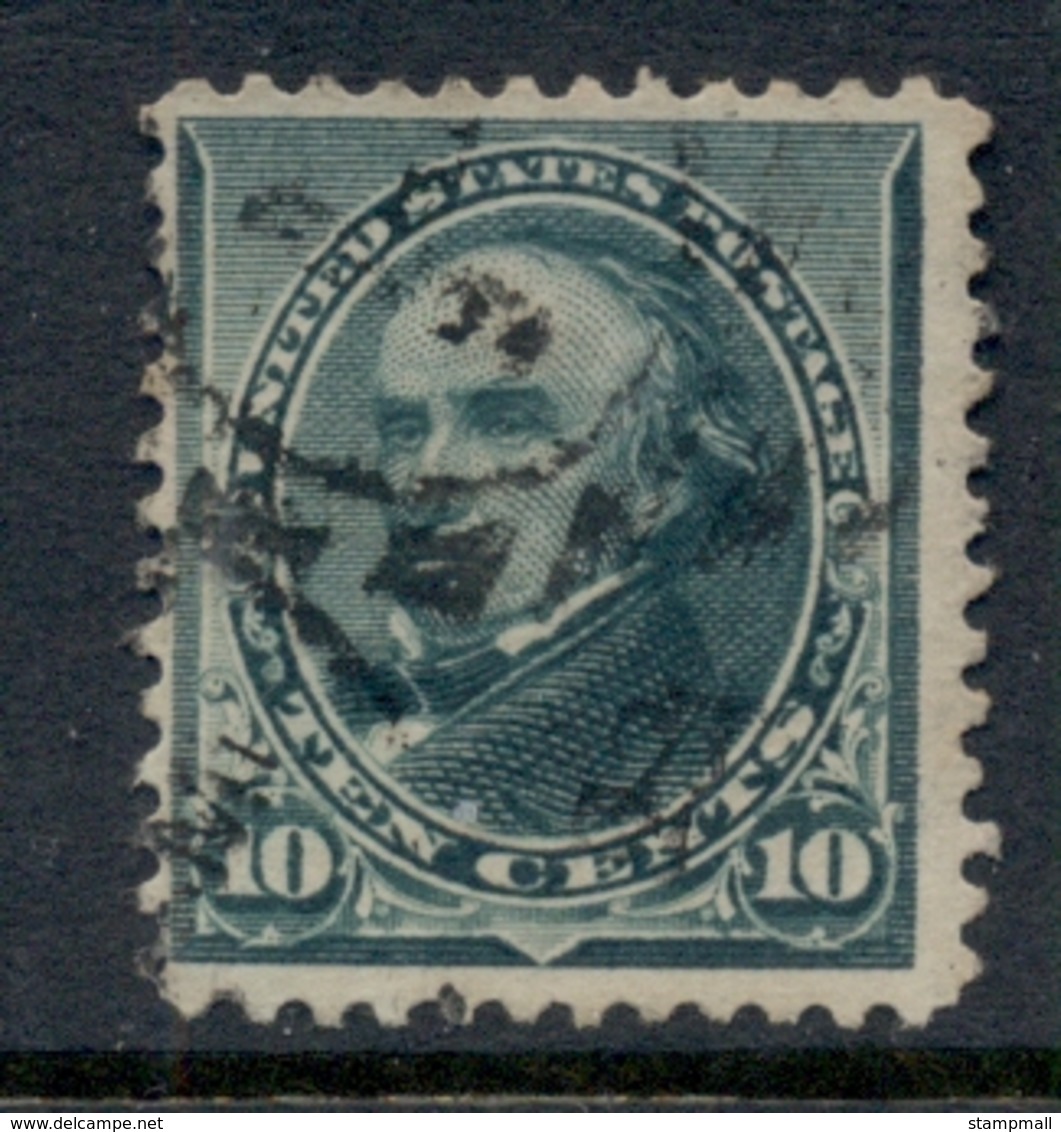 USA 1890-93 Sc#226 Webster 10c FU - Andere & Zonder Classificatie