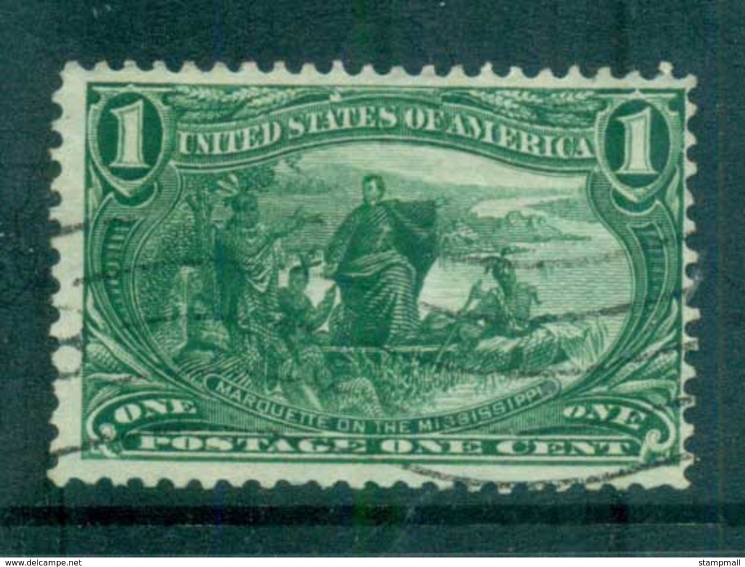 USA 1898 Sc#285 1c Trans-Mississippi Exposition FU Lot67202 - Altri & Non Classificati