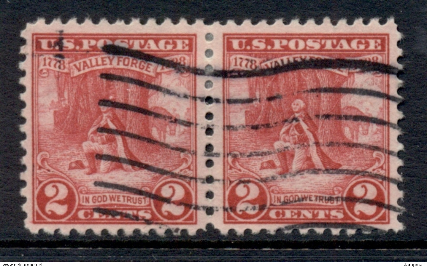USA 1928 Sc#645 Valley Forge Pr FU - Other & Unclassified