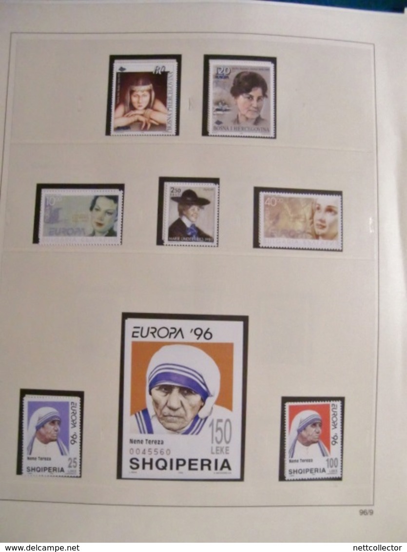 EUROPA COLLECTION 1995 / 1999  QUASI COMPLETE TIMBRES NEUFS** LUXE / SUPER PRIX