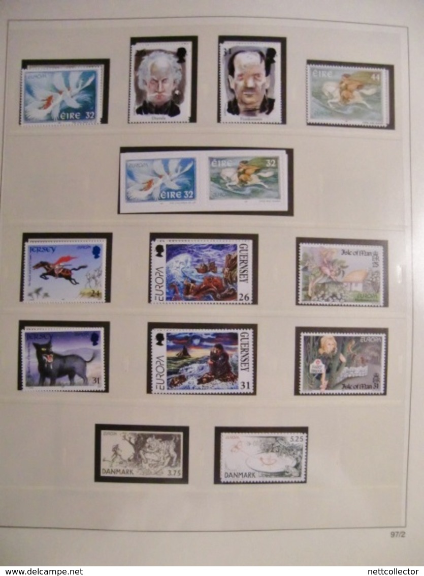 EUROPA COLLECTION 1995 / 1999  QUASI COMPLETE TIMBRES NEUFS** LUXE / SUPER PRIX