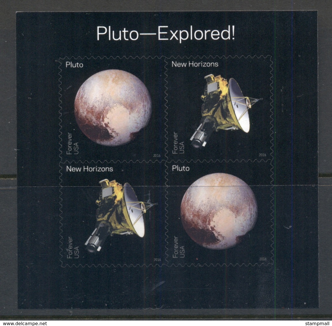 USA 2016 Pluto Explored MS MUH - Other & Unclassified