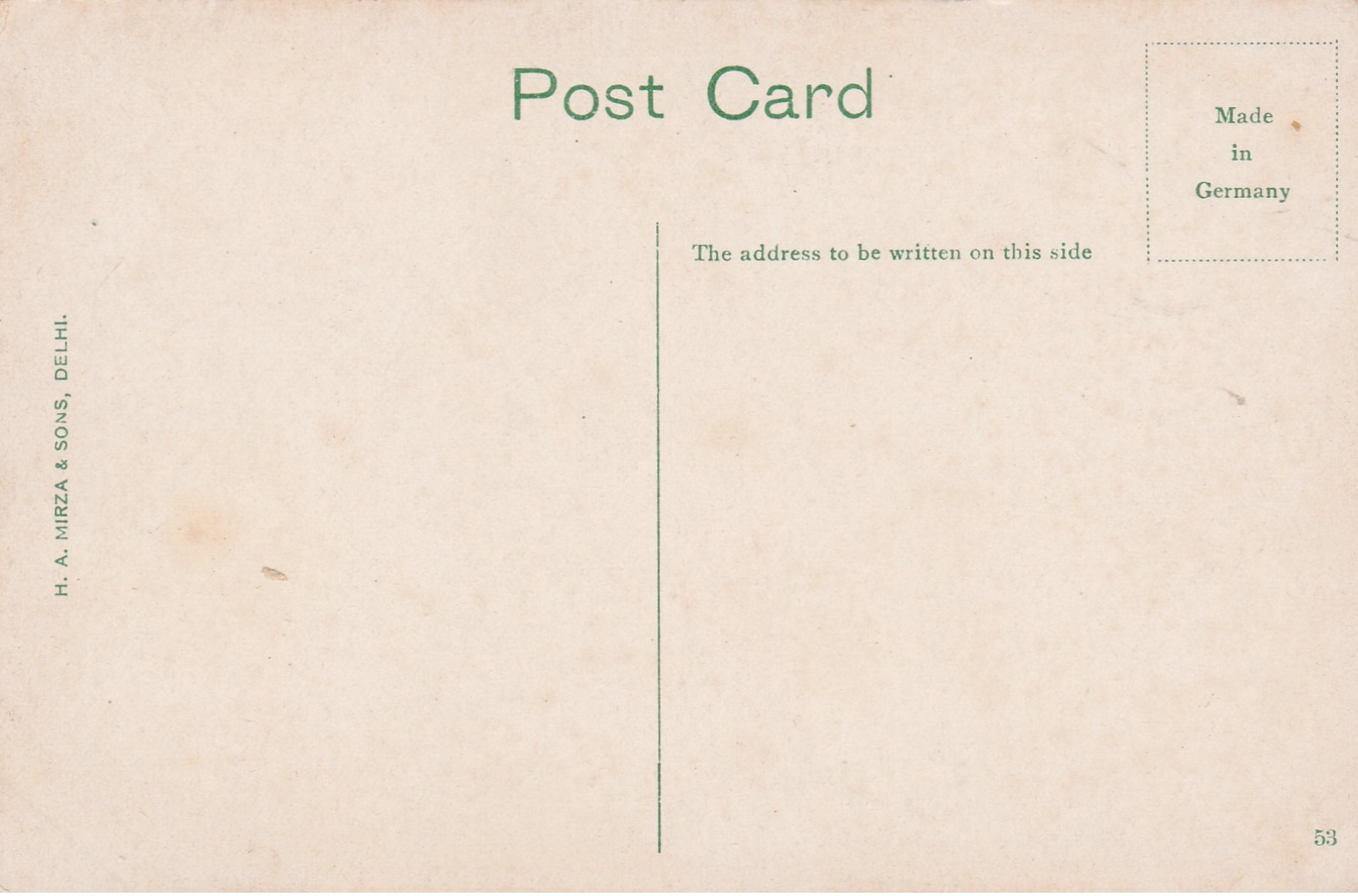 Old Post Card Of Husainabad Garden,Lucknow, Uttar Pradesh, India,J19. - India
