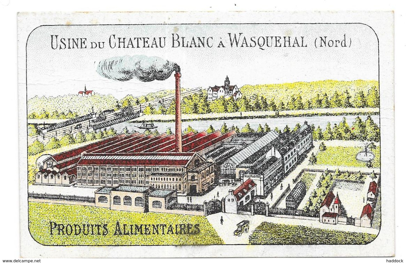 WASQUEHAL: USINE DU CHATEAU BLANC - Autres & Non Classés