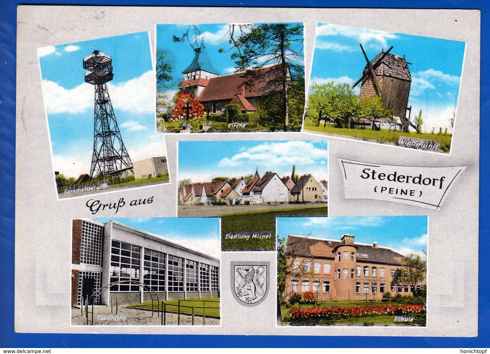 Deutschland; Stedersorf Peine; Multibilfkarte - Peine