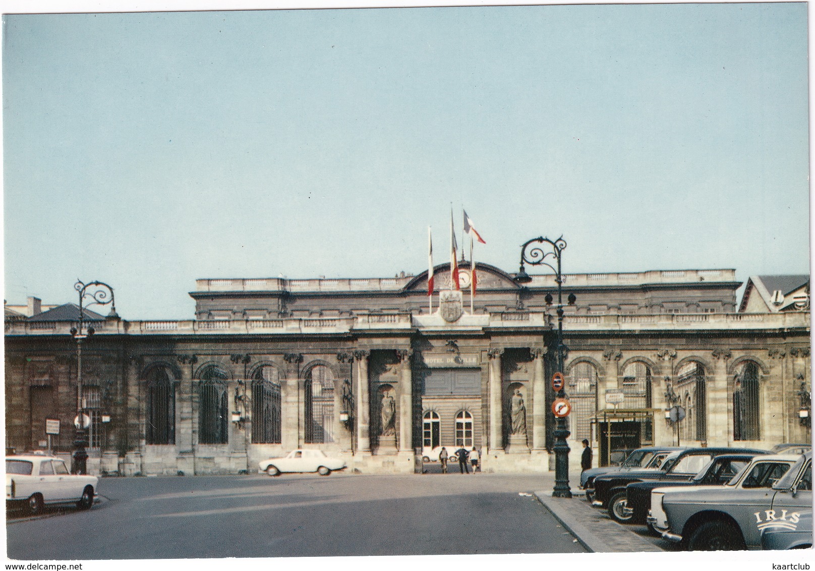 Bordeaux: PEUGEOT 404, 403, RENAULT 8, 4 - L'Hotel De Ville - (Gironde) - PKW