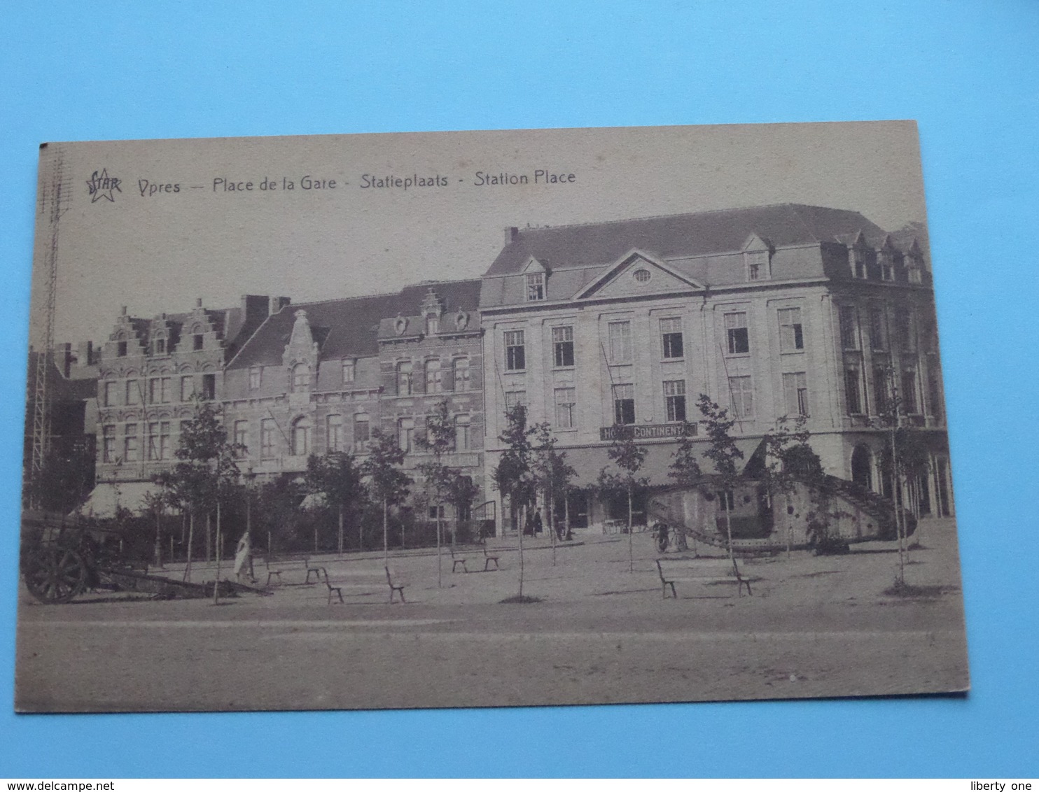 Place De La Gare - Statieplaats - Station Place YPRES ( Star / De Graeve ) 19?? ( Voir / Zie Photo Detail ) ! - Ieper