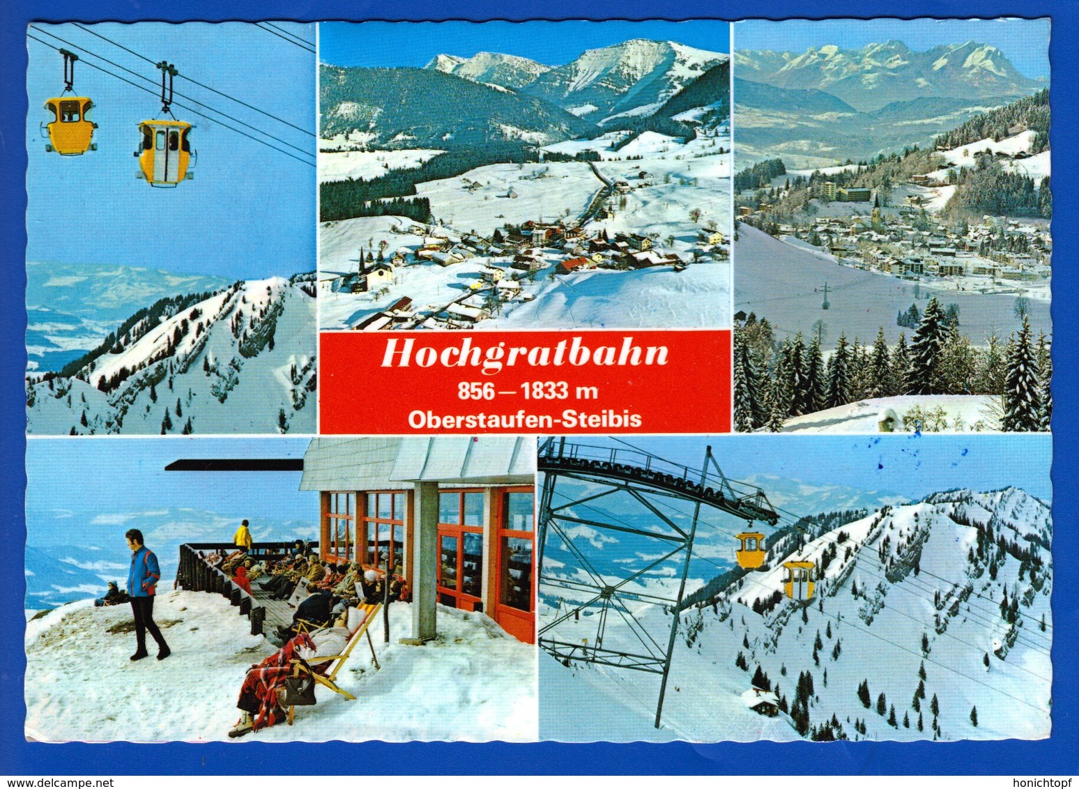 Deutschland; Steibis Oberstaufen; Hochgratbahn - Oberstaufen