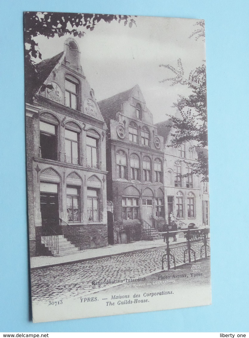 Meison Des Corporations / The Guilds-House ( 30713 / Photo Antony ) 191? ( Voir / Zie Photo Detail ) ! - Ieper