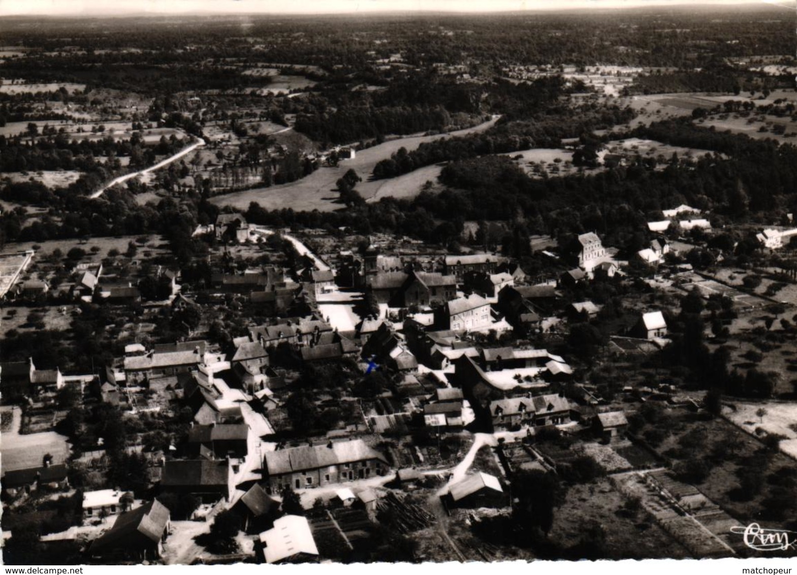 VIEUX VY -35- VUE GENERALE ET PERSPECTIVE SUR LA VALLEE DU COUESNON - Autres & Non Classés