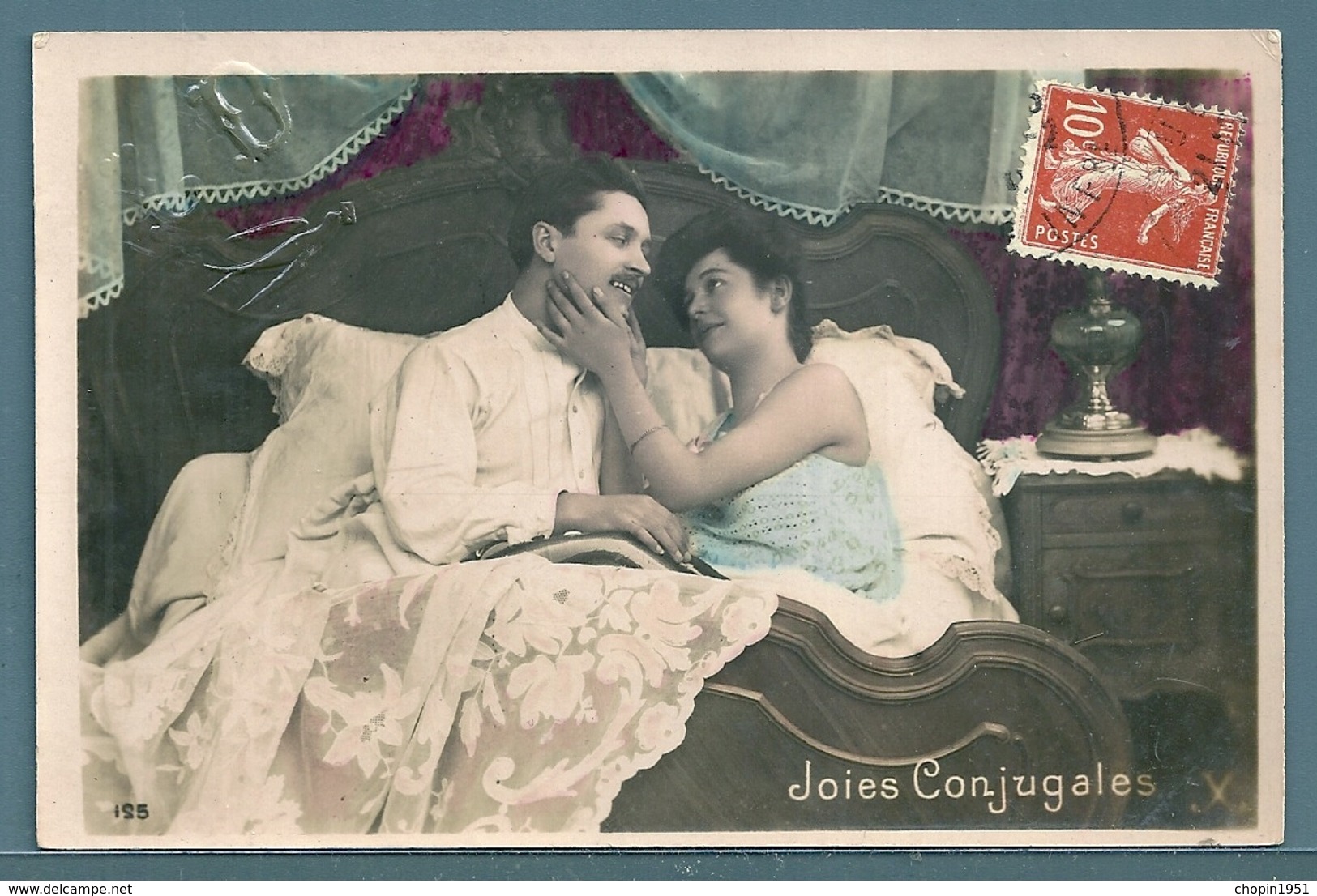 CPA - COUPLE - JOIES CONJUGALES - 2 Cartes - Couples