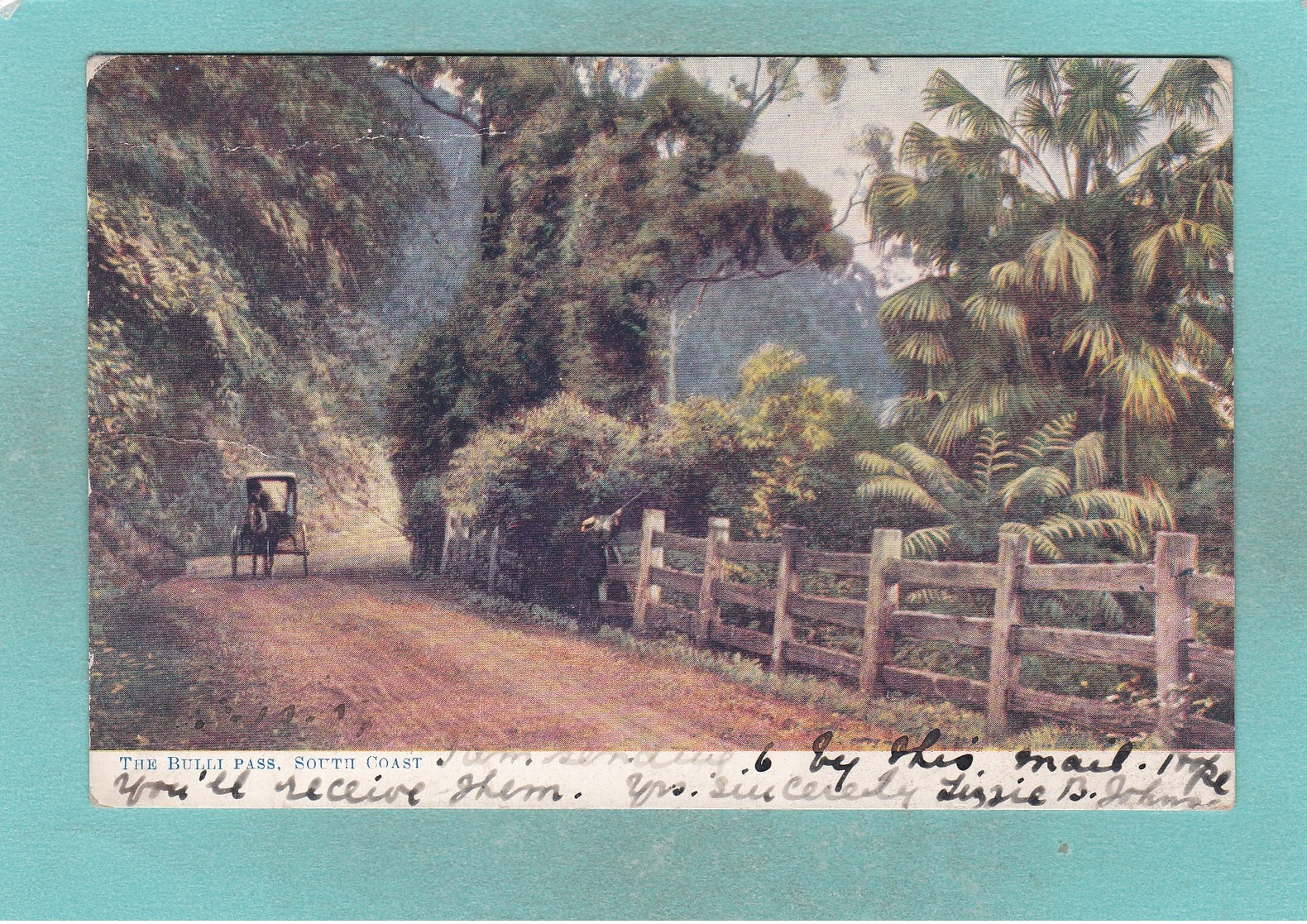 Old Post Card Of The Bulli Pass,Bulli , New South Wales , Australia ..J20. - Other & Unclassified