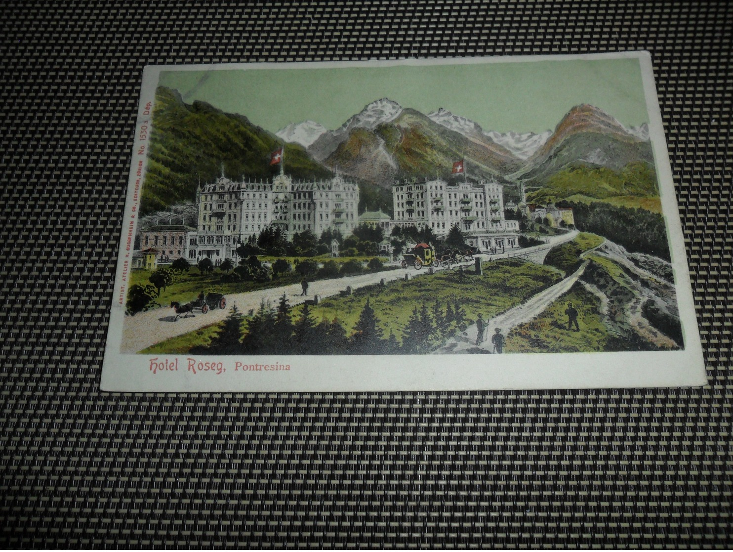 Suisse  Zwitserland  Pontresina  Hôtel Roseg - Pontresina