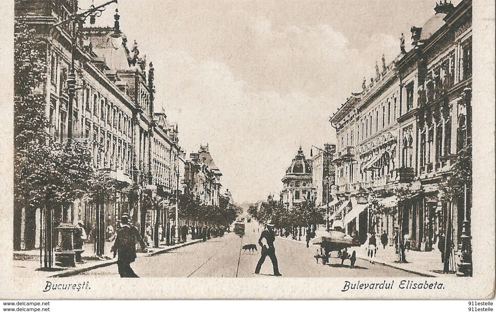 Roumanie   BUCURESTI -     BULEVARDUL  ELISABETA - Roumanie