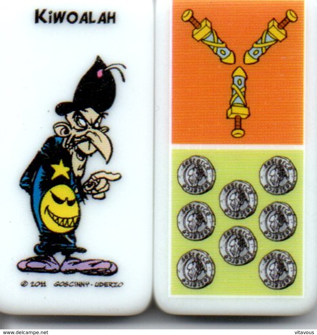 Kiwoalah - Domino Astérix - Figurine BD Jeu - Autres & Non Classés