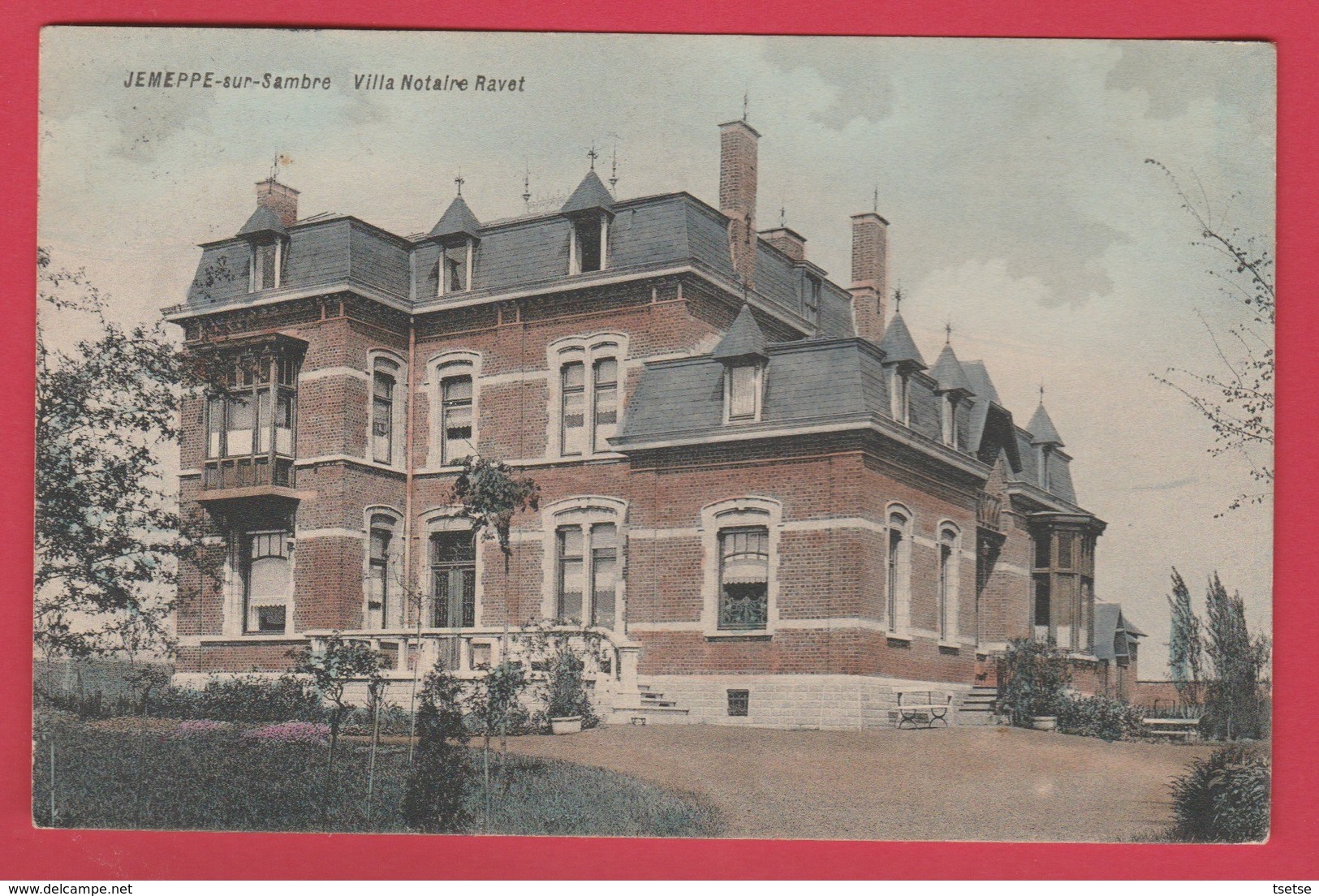 Jemeppe-sur-Sambre - Villa Notaire Ravet - 1915 ... Feldpost ( Voir Verso ) - Jemeppe-sur-Sambre