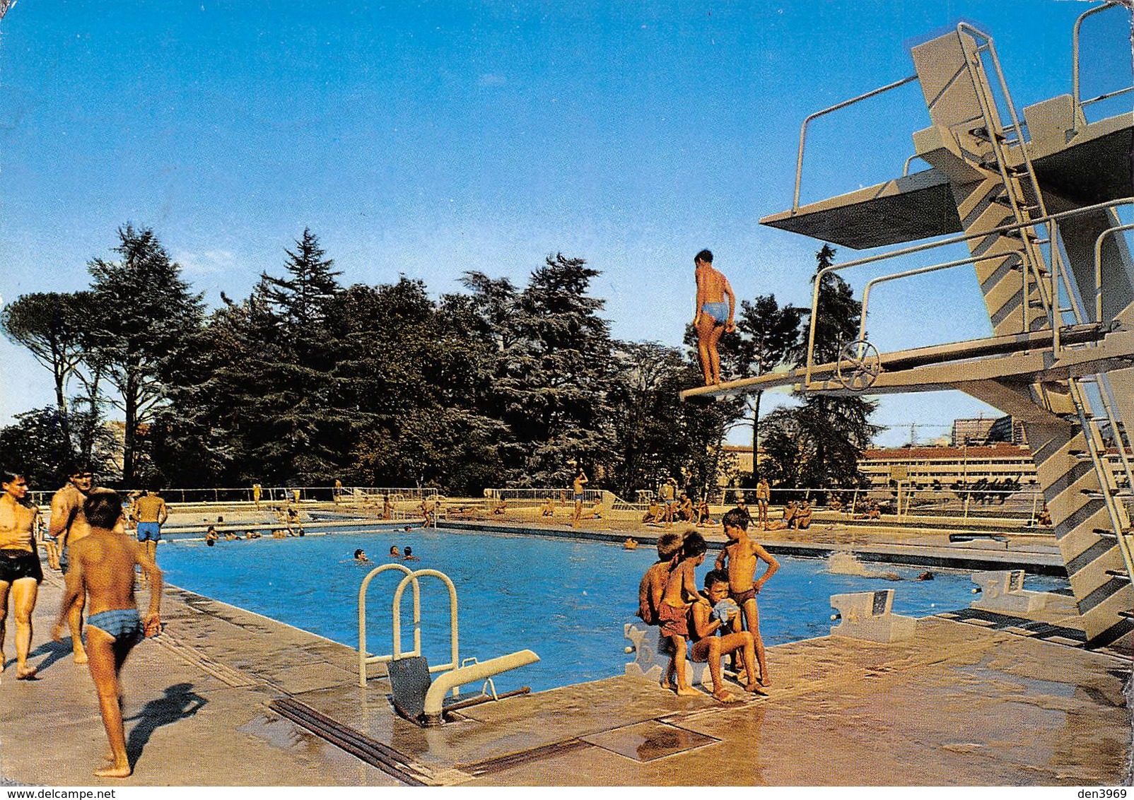 Alès - La Piscine - Plongeoir - Alès