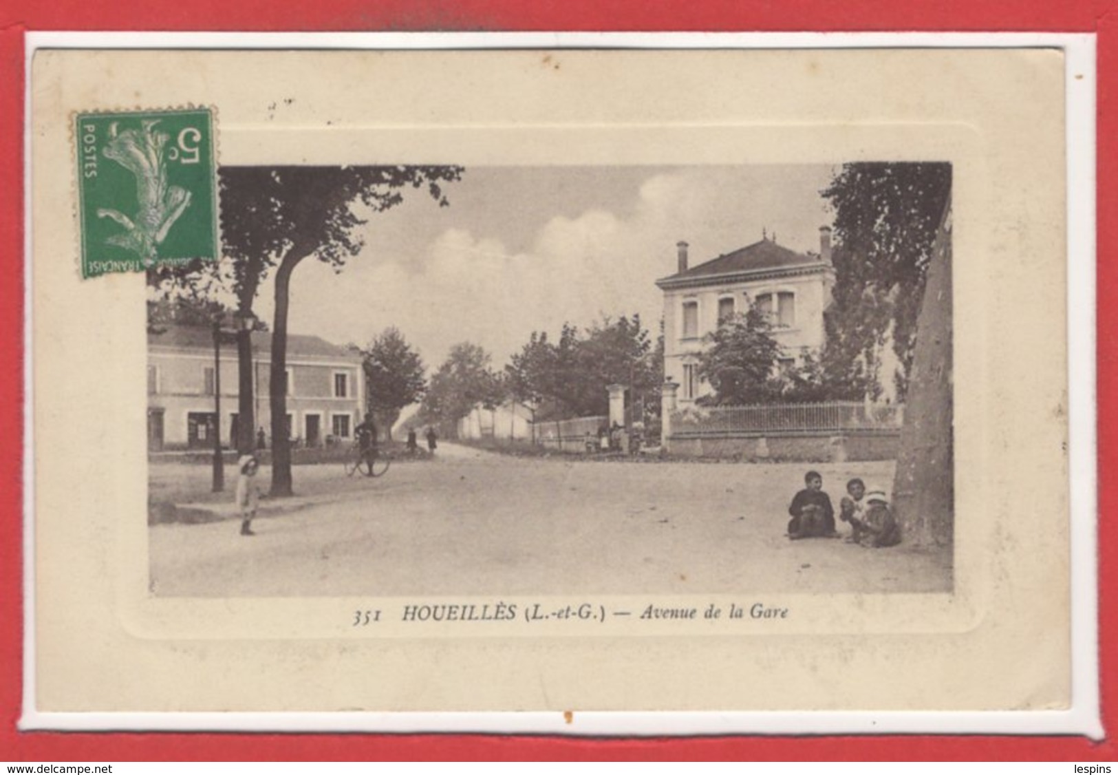 47 - HOUEILLES --  Avenue De La Gare - Other & Unclassified