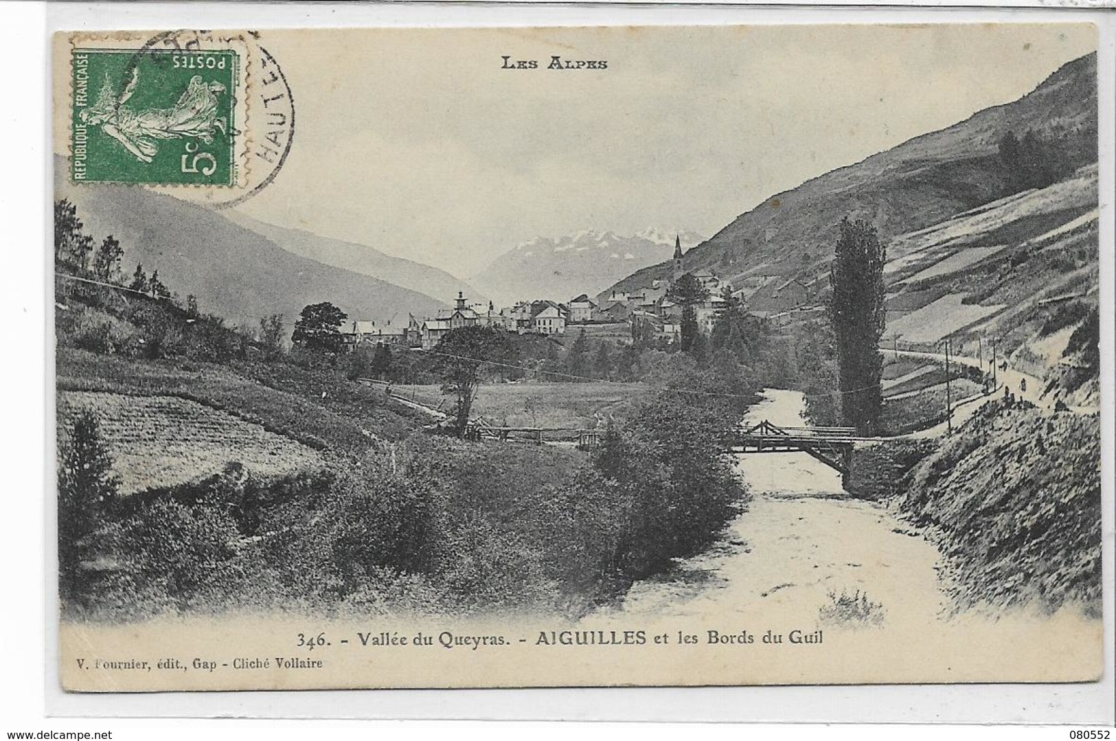 LOT 2 de 8 belles cartes des Hautes Alpes et Alpes de Haute Provence , état extra