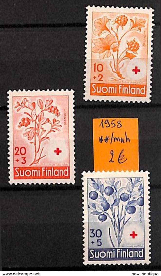 NB - [815079]Finlande 1958 -  Nature, Fleurs - Autres & Non Classés