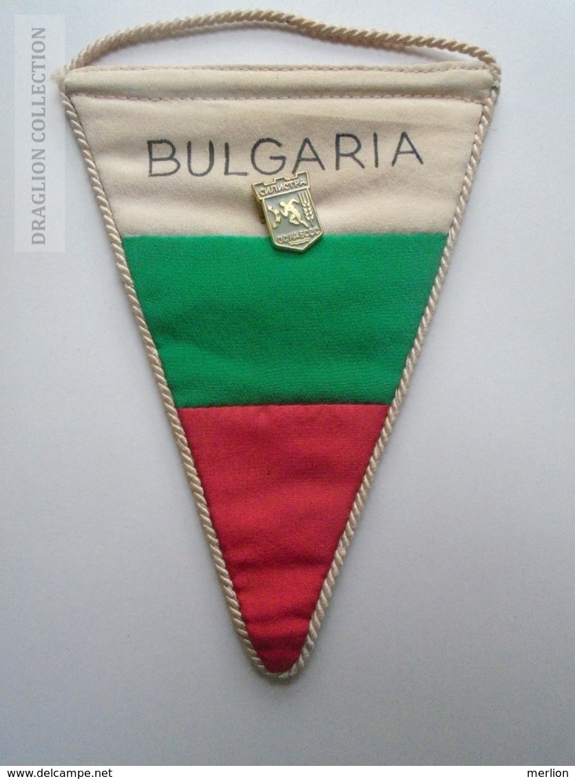 ZA139.3 Fanion Soccer  BULGARIA  - Silistra  Ca 1970 - Bekleidung, Souvenirs Und Sonstige