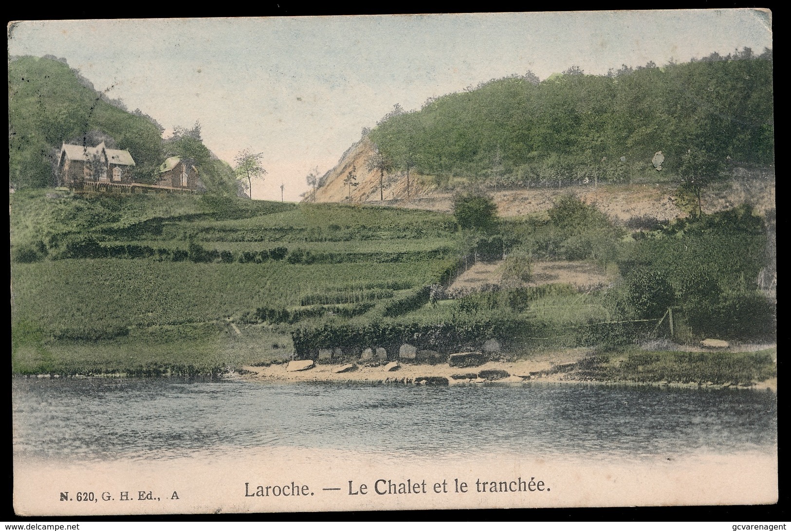 LAROCHE   LE CHALET ET LE TRANCHEE - La-Roche-en-Ardenne