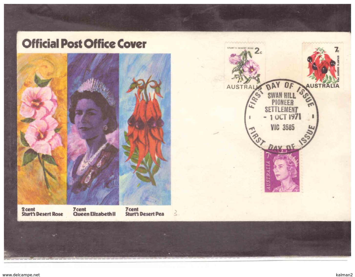 AUSFDC392    -   1.10.1971.     ./    FDC  MICHEL NR.   476/477 - FDC