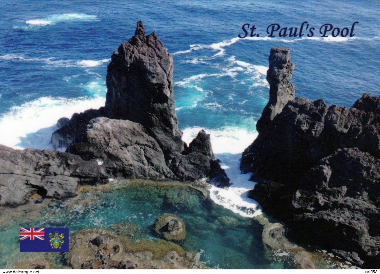1 AK Pitcairn Island * St. Paul's Pool - The Island's Easternmost Point * östlichste Punkt Dieser Insel Im Pazifik - Pitcairn