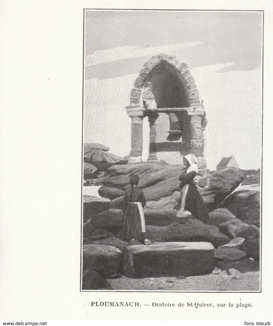 1901 - Phototypie - Perros-Guirec (Côtes-d'Armor) - L'oratoire De Saint-Quirec à Ploumanach - FRANCO DE PORT - Non Classés