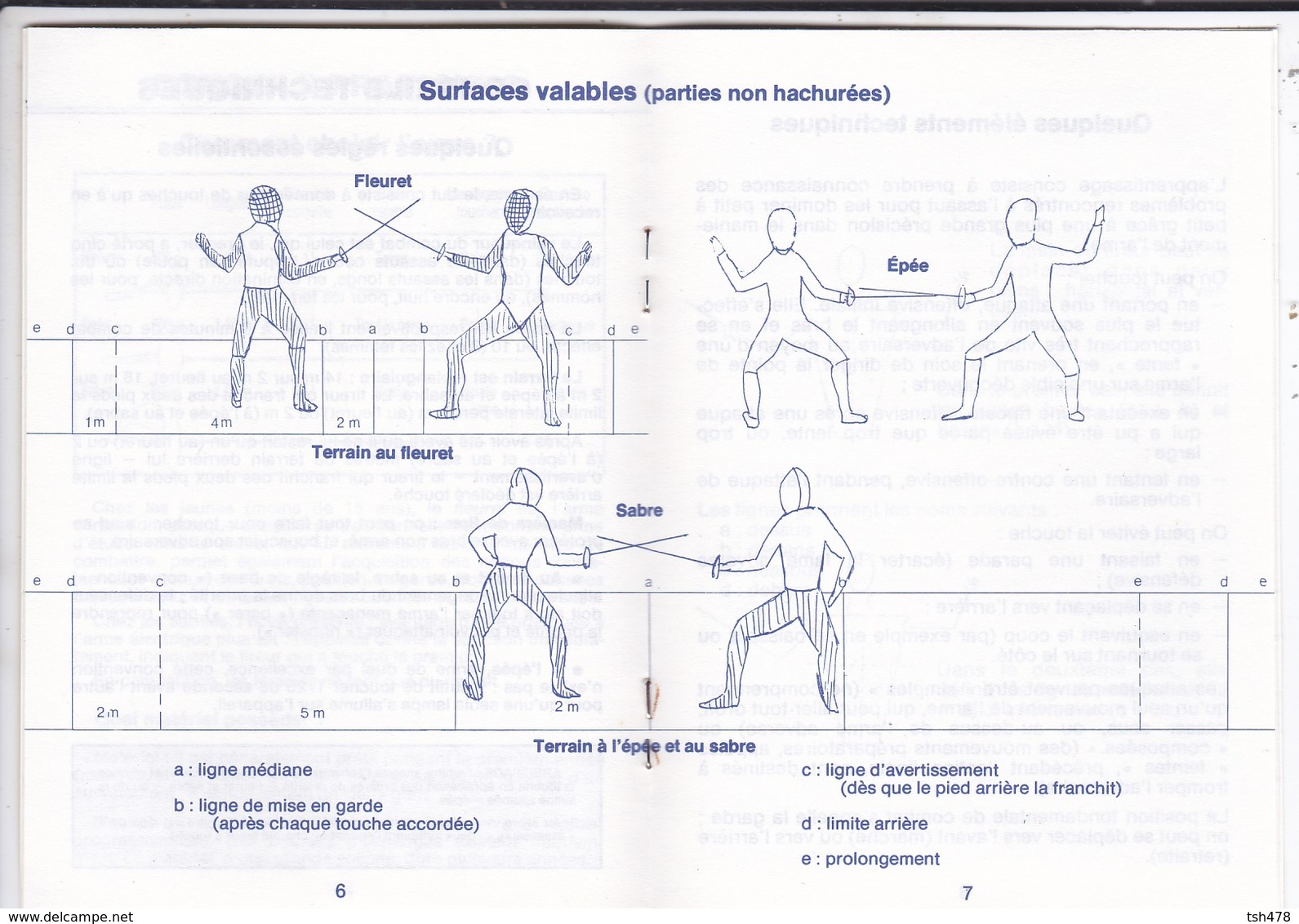 ESCRIME--petit Livret Sur L'escrime--voir 4 Scans - Esgrima