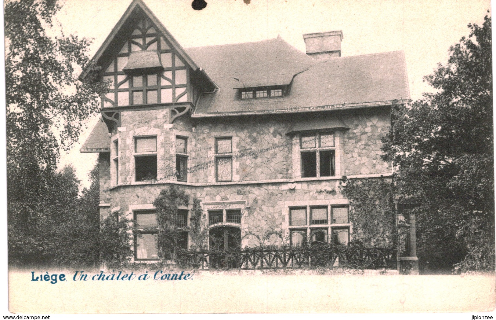 LIèGE   Un Châlet à Cointe. - Luik